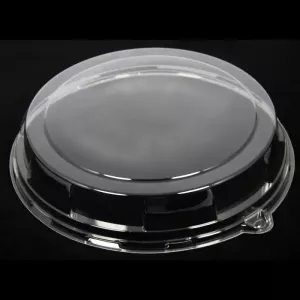 Couvercle PET plat rond transparent (Ø46cm)