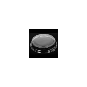 Couvercle PET plat rond transparent (Ø26cm)