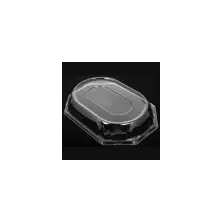 Couvercle PET plat octogonal transparent (46 × 30cm)