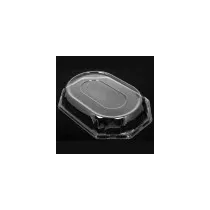 Couvercle PET plat octogonal transparent (46 × 30cm)