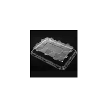 Couvercle PET plat rectangulaire transparent (55 × 37cm)