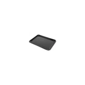Plat PET rectangulaire noir 35 × 24cm (par 50)