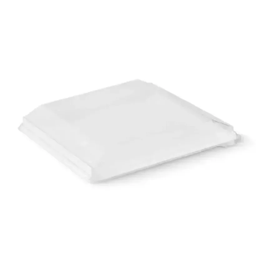 Couvercle rPET pour ravier 250 × 250 mm h32 mm (par 120)