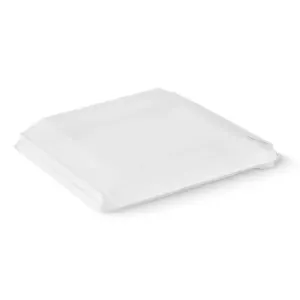Couvercle rPET pour ravier 250 × 250 mm h32 mm (par 120)