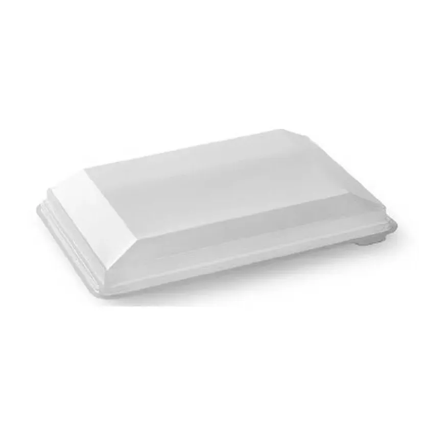 Couvercle rPET pour ravier 250 × 166 mm h32 mm (par 240)