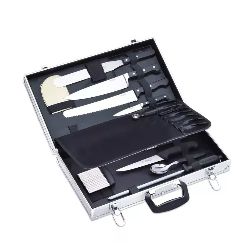 Coffret à couteaux magnétique 13 pièces pour cuisinier