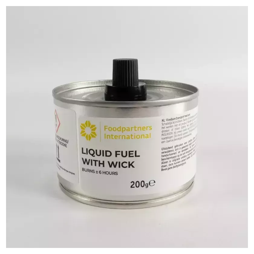 Boîte pâte combustible mèche 24 × 200g - di-éthylèneglycol