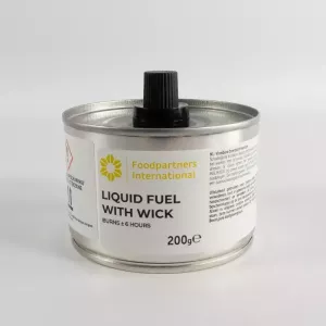 Boîte pâte combustible mèche 24 × 200g - di-éthylèneglycol
