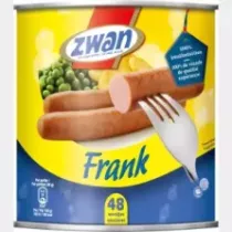 Saucisses Frankfurt boite 48pc Zwan (plateau de 6 pièces)