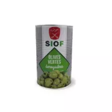 Olives vertes 30/33 - denoyautees Siof - 2kg poids egoutte
