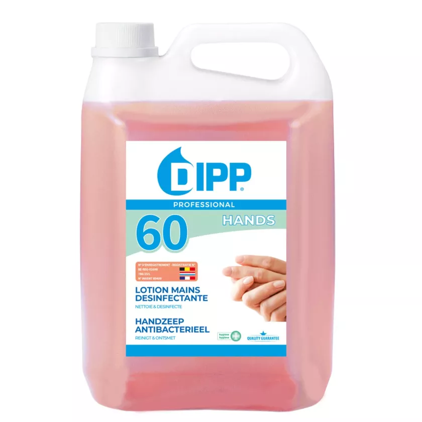 Savon mains antibacterien 60 DIPP - 5L