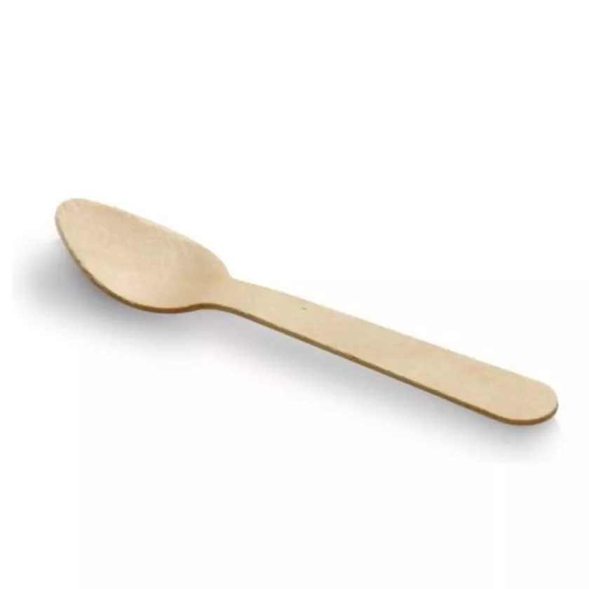 Cuillere a cafe bois 11cm (carton de 5 000 pièces)