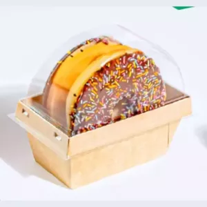 Carton donutbox brun 90x50x55mm (carton de 525 pièces)