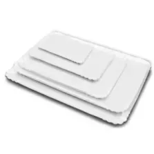 Carton plateau blanc 19x28cm (carton de 200 pièces)