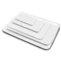 Carton plateau blanc 19x28cm (carton de 200 pièces)