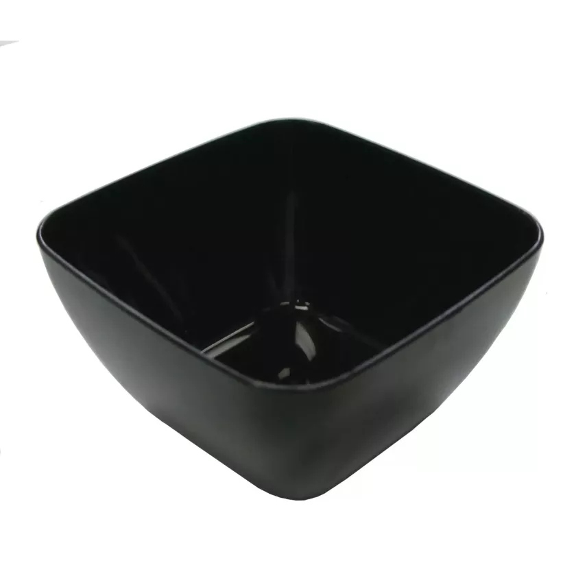Mini tasting bowl amuse noir 57x57x32mm (carton de 200 pièces)