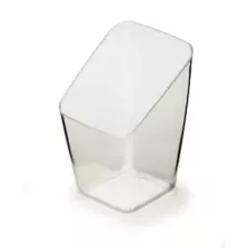 Tasting glass transparent 40x40x75mm Sabert (carton de 200 pièces)