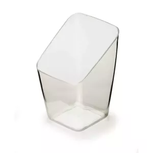 Tasting glass transparent 40x40x75mm Sabert (carton de 200 pièces)