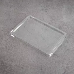 Couvercle pour Ravier Rpet 86x124x5mm Babushka - Plat (carton de 750 pièces)