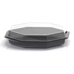 Octaviewbox froid gris 230x230x50mm Duni 211937 (carton de 192 pièces)
