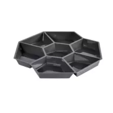 Octaview support 7COMP gris p/box 305x315 Duni 211941 (carton de 320 pièces)