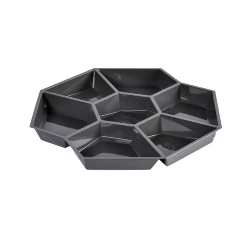 Octaview support 7COMP gris p/box 305x315 Duni 211941 (carton de 320 pièces)