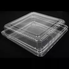 APET blister 314x314x80mm couv. a charniere (carton de 92 pièces)