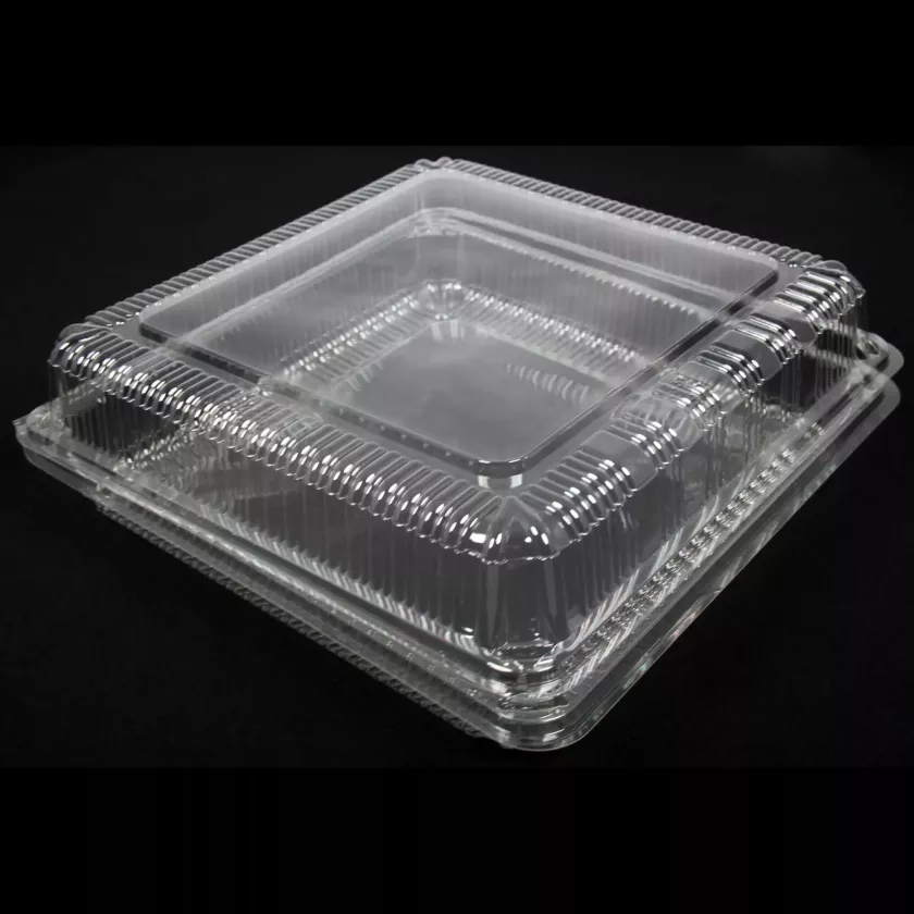 APET blister 314x314x80mm couv. a charniere (carton de 92 pièces)