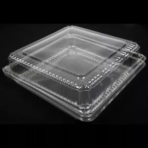 APET blister 314x314x80mm couv. a charniere (carton de 92 pièces)