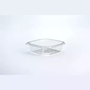 PET square tub 250ml 120x120x34mm transp (carton de 1 000 pièces)