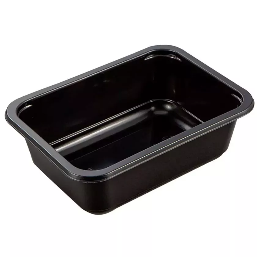 PP tray 187x137x60mm noir 2187-1H - F (carton de 304 pièces)