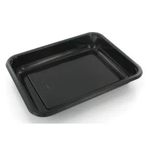 PP tray 227x178x32mm noir 1COMP 2227-1D - F (carton de 348 pièces)