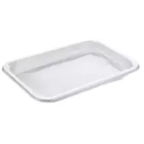 PP tray 187x137x15mm transp 2187-1AC - F (carton de 752 pièces)