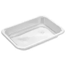 PP tray 187x137x25mm transp 2187-1Z - F (carton de 848 pièces)