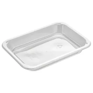 PP tray 187x137x25mm transp 2187-1Z - F (carton de 848 pièces)