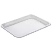 PP tray 227x178x15mm transp 1COMP 2227-1R - F (carton de 384 pièces)