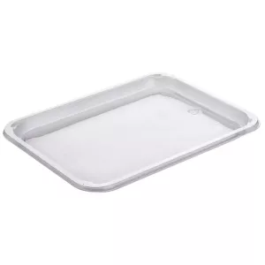 PP tray 227x178x15mm transp 1COMP 2227-1R - F (carton de 384 pièces)