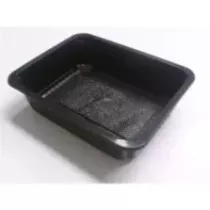 PP tray 227x178x50mm noir E - rw - vb + buvard noir (lot de 432 pièces)
