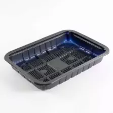 PP ravier 250x180x35mm NIR 1COMP - Guelt (carton de 420 pièces)