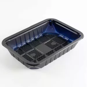 PP ravier 250x180x45mm NIR 1COMP - Guelt (carton de 420 pièces)