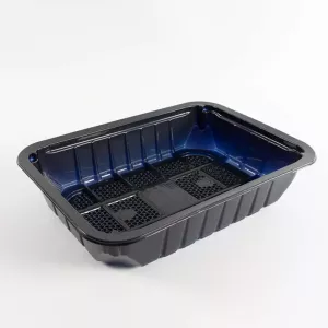 PP ravier 250x180x50mm NIR 1COMP - Guelt (carton de 420 pièces)