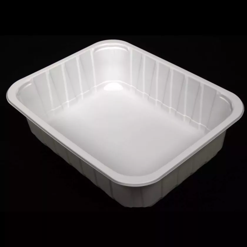 PP 1/2 GN H85 4,5L blanc 313x245x85mm a (carton de 120 pièces)