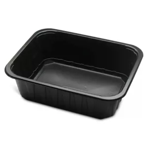 PP 1/2 GN H115 6L noir 313x245x115mm a (carton de 108 pièces)