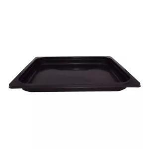 PP 1/2 GN H30 2L noir 325x265x30mm M - legere 700my (carton de 100 pièces)
