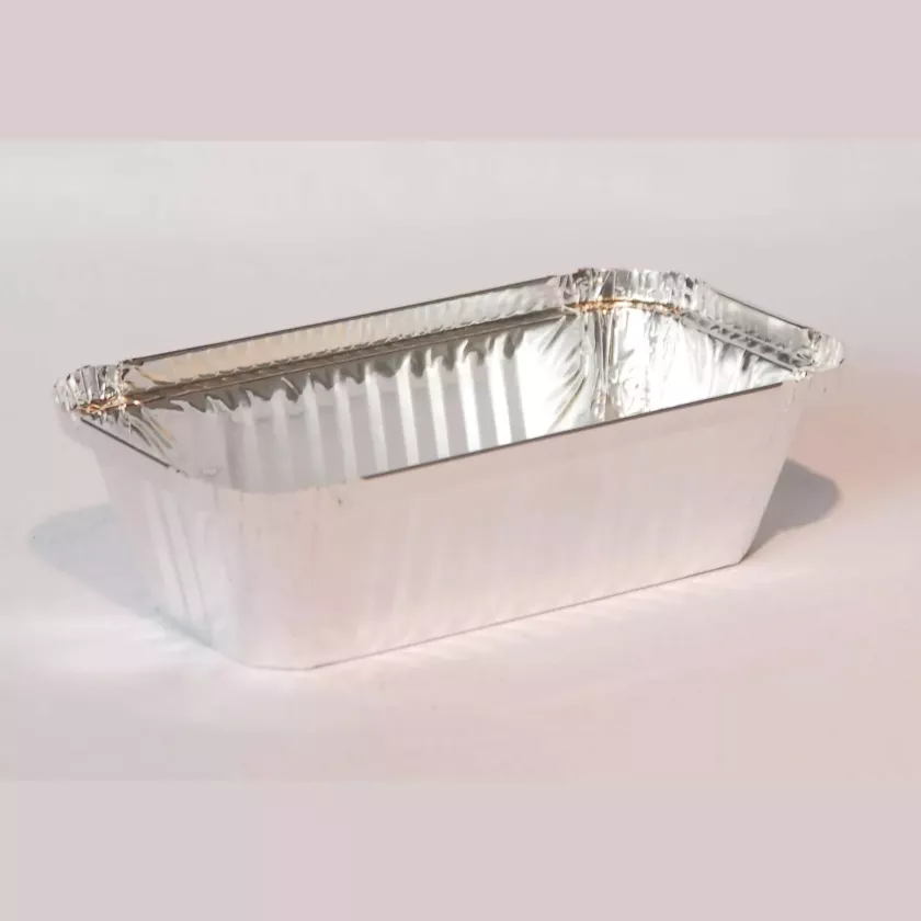 Alu ravier 700ml bord releve 205x110x58mm (carton de 1 000 pièces)