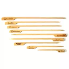 Bamboo gun shaped 25cm 20x250pcs Imprime 1 face (carton de 20 pièces)