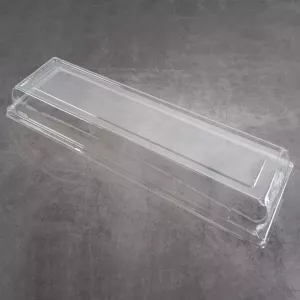 Couvercle Plat Ardoise 530x162mm Étroit Babushka - Dôme (carton de 25 pièces)