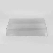 PET couvercle plateau rectangle 450x250mm 430x230xh80mm (carton de 45 pièces)