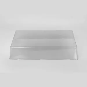PET couvercle plateau rectangle 450x250mm 430x230xh80mm (carton de 45 pièces)