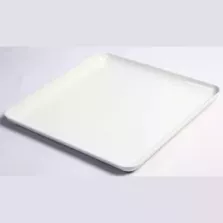 Plat Poliproof blanc 28x28x2cm